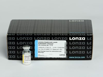 25 × 50 tests/vial Lysate, 1,250 tests, Sensitivity: 0.03 EU/ml