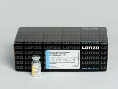 25 × 50 tests/vial Lysate, 1,250 tests, Sensitivity: 0.06 EU/ml