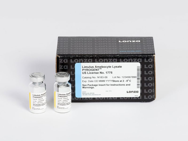5 × 16 tests/vial Lysate, 80 tests, Sensitivity: 0.06 EU/ml