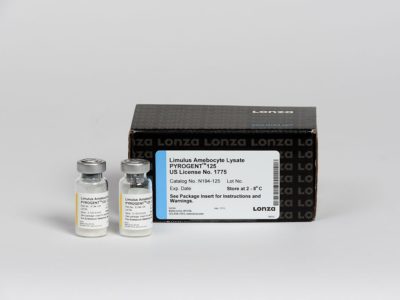 PYROGENT™ Gel Clot Test Kit - 250 tests (without endotoxin) Sensitivity: 0.125 EU/ml