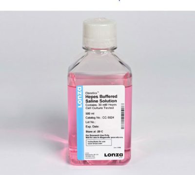 HEPES Buffered Saline Solution, 500 ml