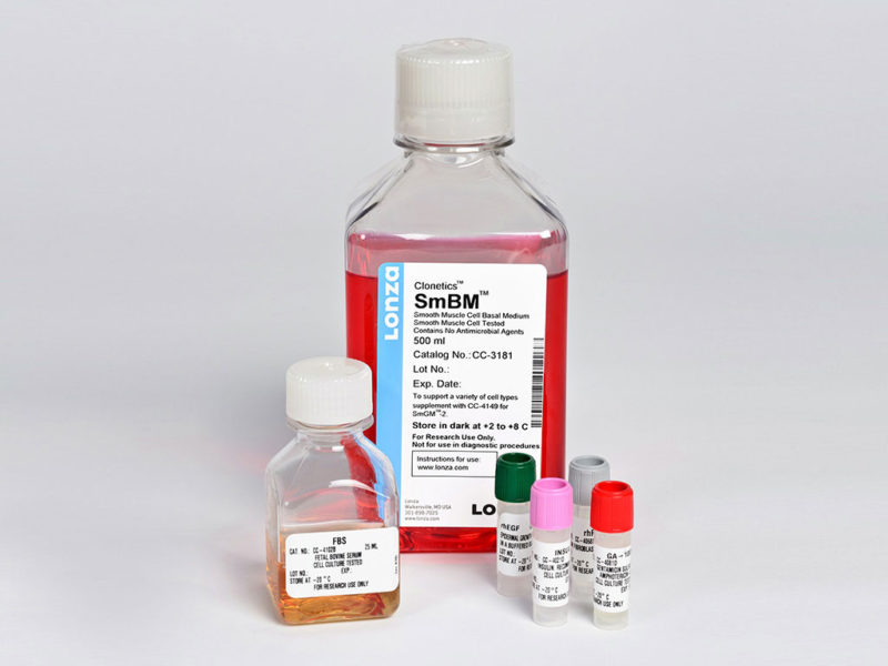 SmGM™- 2 Smooth Muscle Cell Growth Medium -2 BulletKit™
